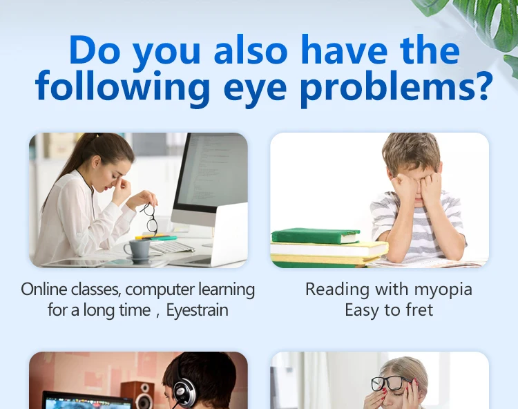 Description Picture 3 of itemEye patch Lutein Myopia Fast Treatment Myopia Astigmatism Drop -2.0 Diopter Improve Eyesight Relieve Eye Fatigue Eye patch