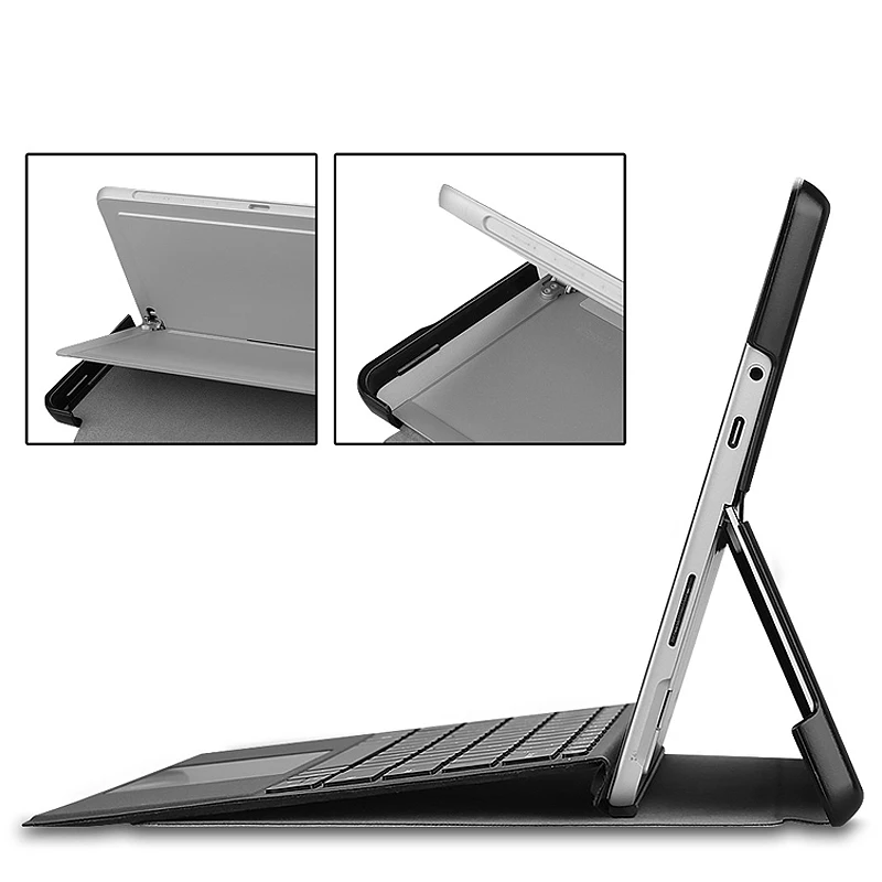 Description Picture 3 of itemHUWEI Case For Microsoft Surface Go 3 10.5 inch Protective Cover Flip Stand For Surface Go 3 2 1 Go3 Go2 Tablet PU Leather Case