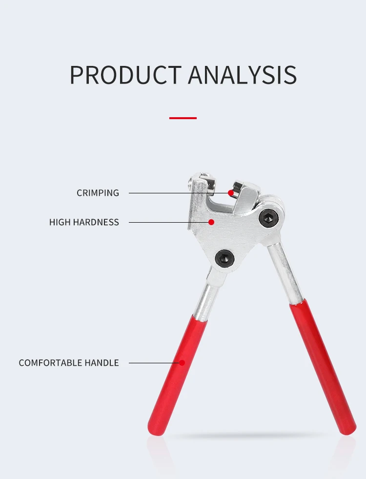 Description Picture 5 of item1pcs Red Plastic Coated Handle Lead Seal Sealing Pliers Calipers for Seal Water Meter Anti-theft sealing