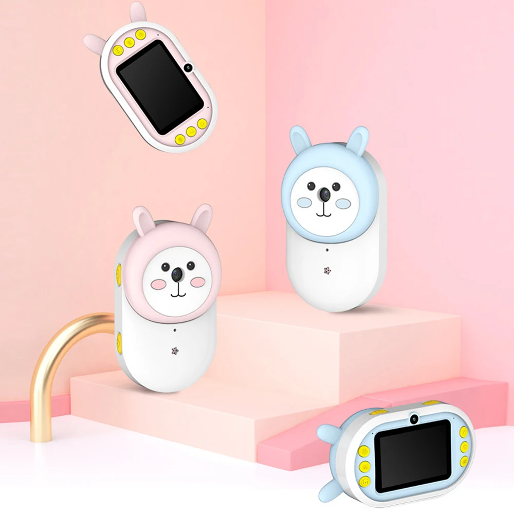 Children WIFI Digital Camera 1600W Pixel Cute Cartoon Animals Educational Toys For Children Mini Children'S Camera Child Camera