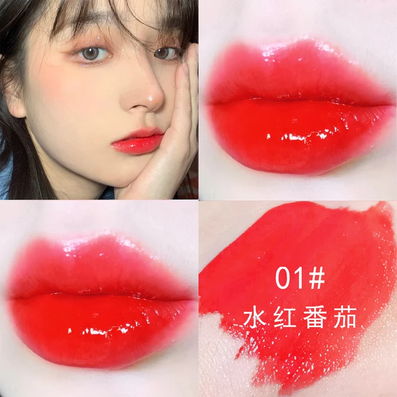 1PC Mini Shiny Lip Gloss Lasting Non-Stick Cup Liquid Lipstick Portable Waterproof Lips Makeup Tool for Women Lipstick Lip Glaze