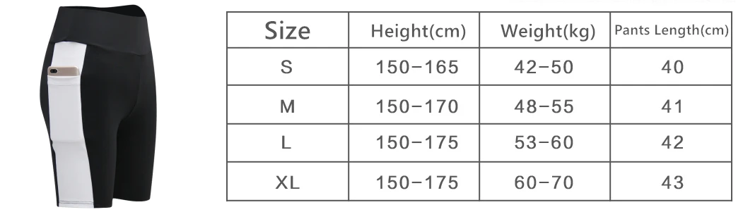 Description Picture 4 of item2022 Women's Yoga Pants Gym Pants Sports Running Shorts Quick Dry Leggings Cycling Push-Ups Safety Panties with Side Pockets