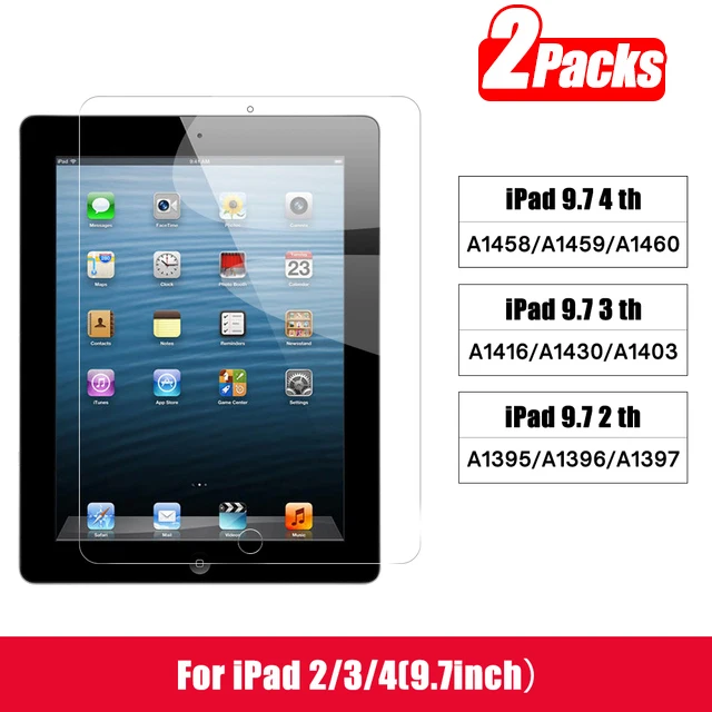 2pcs iPad 2 3 4 9.7