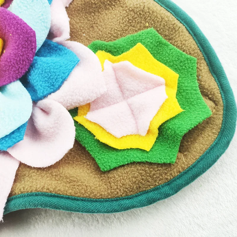 Dog Snuffle Pad Washable Nose Smell Training Sniff Mat Leak Food Slow Feeding Bowl Food Dispenser Blanket Pet Puzzle Toys Carpet