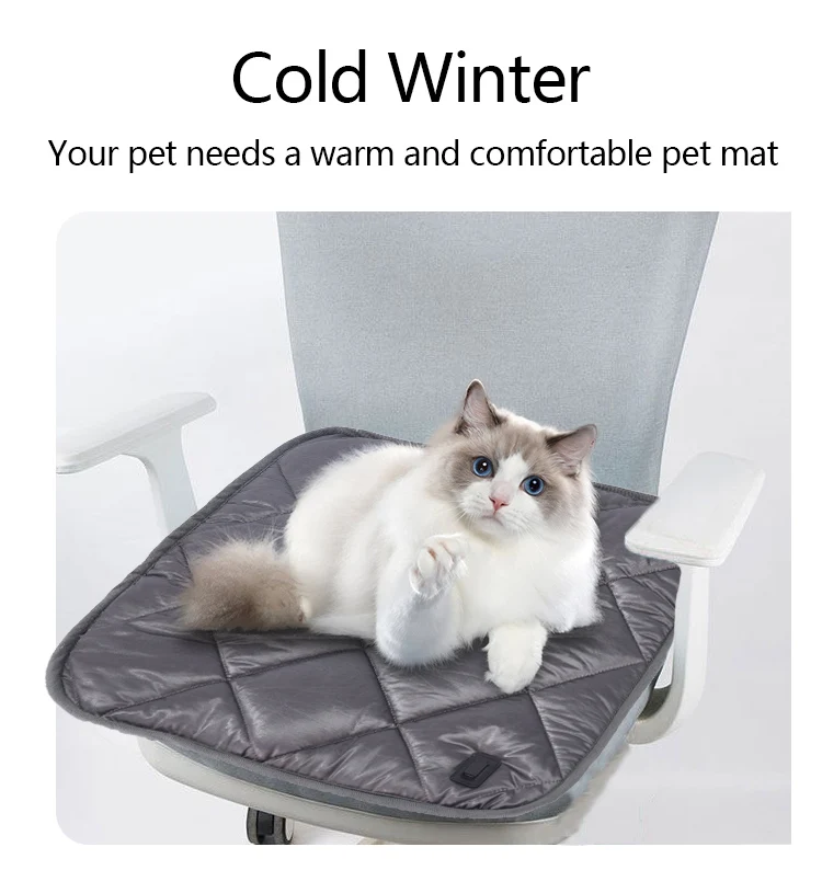 Description Picture 4 of itemUltra-Safe Pet Warming Mat: Advanced Heating Pad for Dogs & Cats with Anti-Chew Cord - Premium Indoor Comfort Solution.