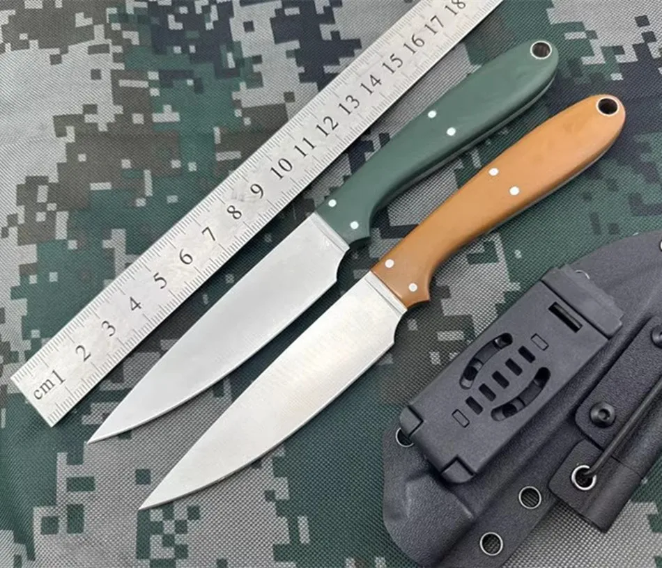 Outdoor camping high hardness DC53 steel tactical claw knife, foreign trade knife, portable defense small straight knife