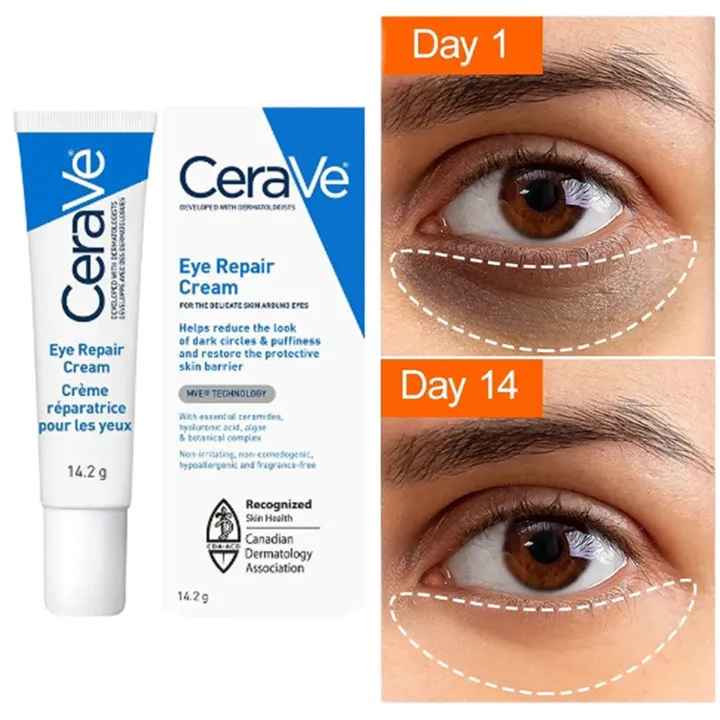 Description Picture 2 of itemCerave Eye Cream Repair Skin Barrier For Dark Circles Under Eyes Puffiness Moisturizing Whitening Anti-Fine Lines Eye Care 2023