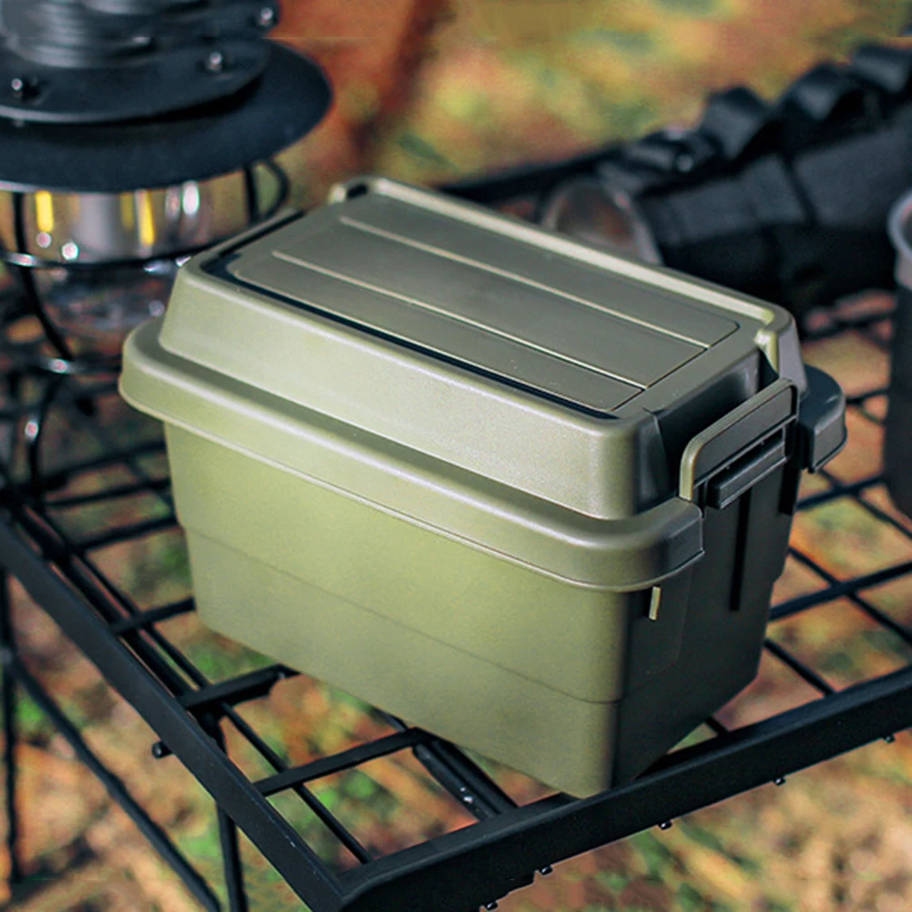 Description Picture 5 of itemSeasoning Bottle Set Storage Box Portable Travel Camping Seasoning Dispenser Set Stackable Organizer Mini Desktop Storage Case