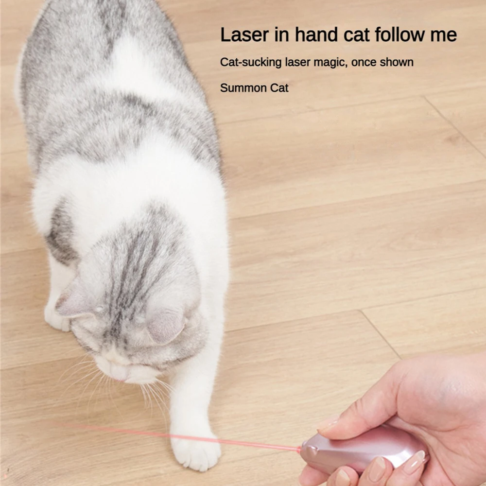 Description Picture 3 of itemCat Fun Artifact Interesting 8cm * 4cm * 4cm Mouse Laser Cat Tease Pet Entertainment Toys Cat Supplies Fun Cat Stick Laser 23g