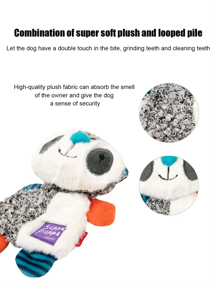 Description Picture 5 of itemGigwi Newest Pet Toys Suppa Puppa Series Sound Paper Molar Teeth Sounding Plush Washable Pet Toys for Dog Puppy
