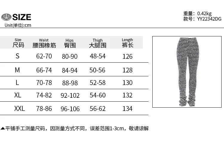 Description Picture 2 of item2023 Popular Knitted Stripe Sexy Slim Fit Pants Women Fashion High Waist Hip Lifting Spicy Girls' Casual Pants Lady Sexy Shorts