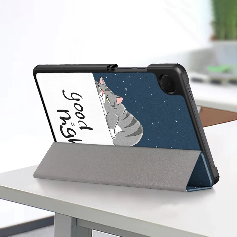 Description Picture 3 of itemHUWEI Case For Samsung Galaxy Tab A9 8.7 Inch SM-X110 SM-X115 X117 PU Flip Stand Cover For Tab A9 Plus 2023 Tablet Case Funda