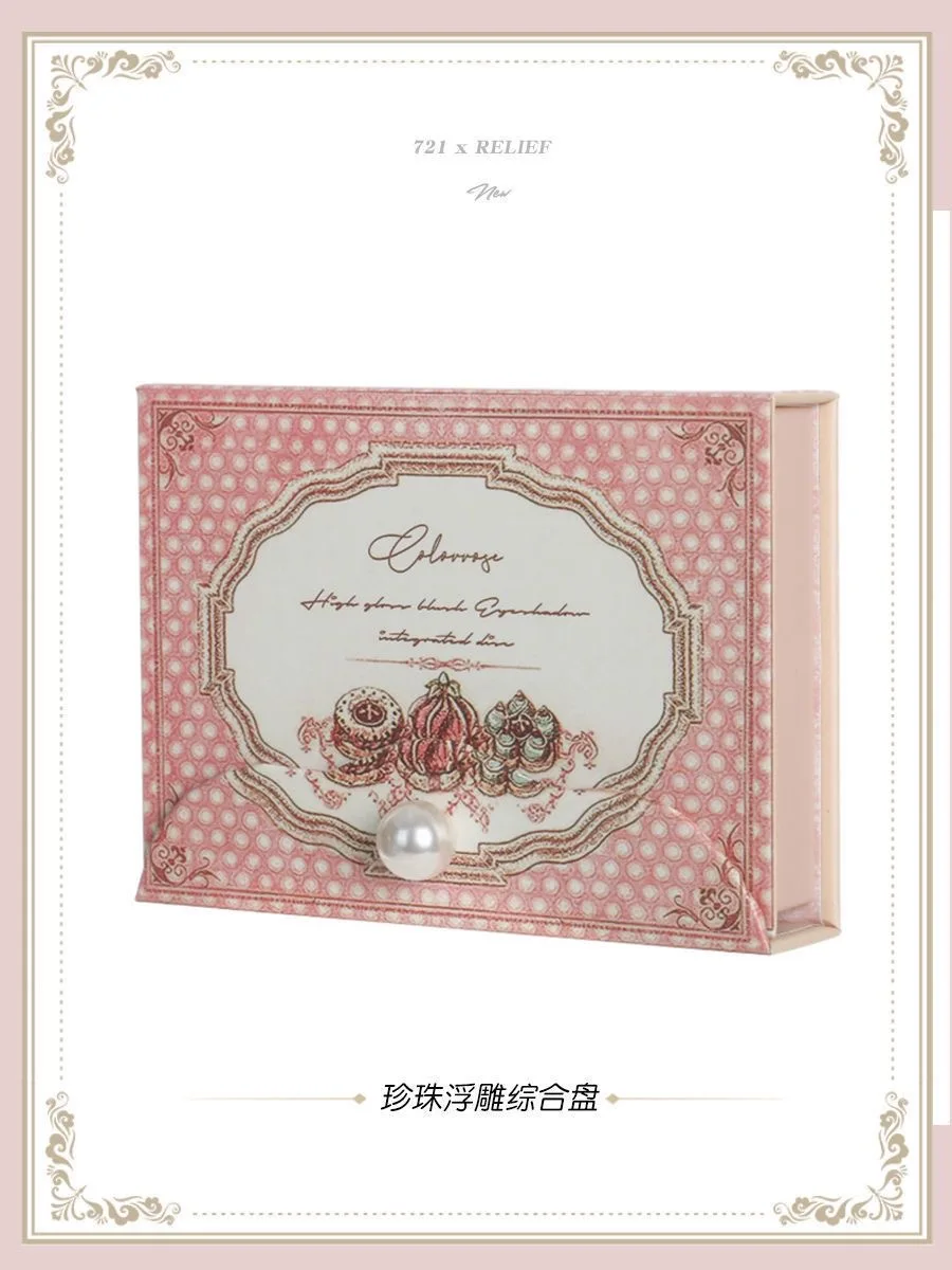 Description Picture 5 of itemColorRose Face Palette 4 Colour Highlighter & Contour Pressed Powder Palette Matte Natural Nose Shadow Side Shadow