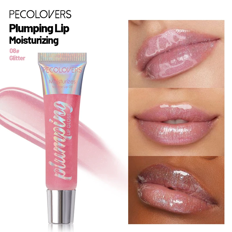 Description Picture 2 of itemMirror Pearl Lip Gloss Waterproof Lasting Moisturizing Glitter Lip Glaze Women Shimmer Plumping Lip Makeup Cosmetics 12 Colors