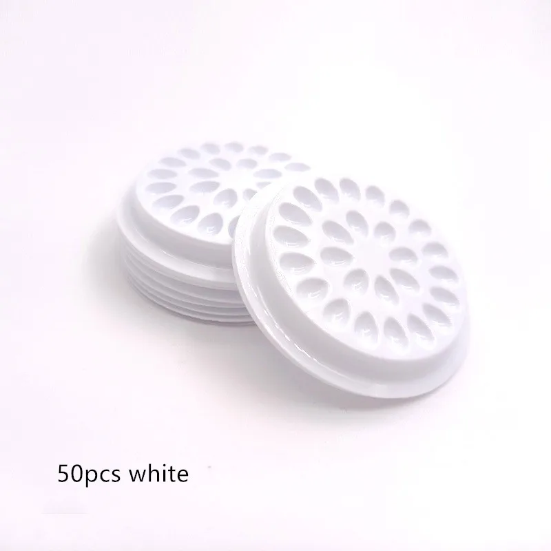 50pcs-white