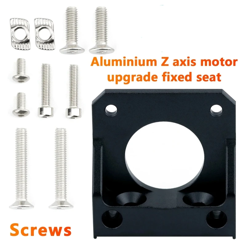 Description Picture 3 of itemUpgrade Aluminum Alloy Z Axis Stepper Motor Fixed Mount Installation Bracket for Ender-3 V2 / Ender 3 Pro CR10 CR-10