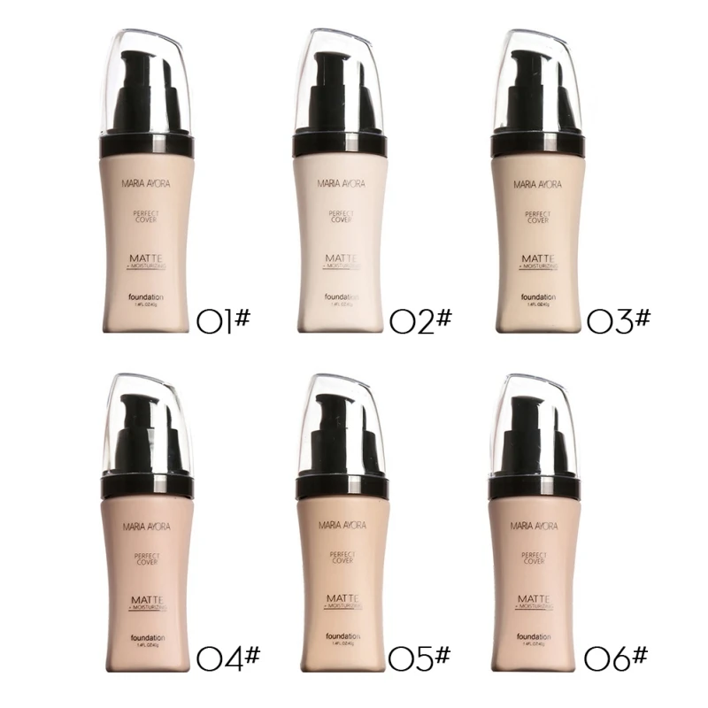 Description Picture 2 of itemFine Creamy Skin Foundation Cream Moisturizing Oil Control Full Cover Up Concealer Create PERFECT Makeup Base Make Up S1