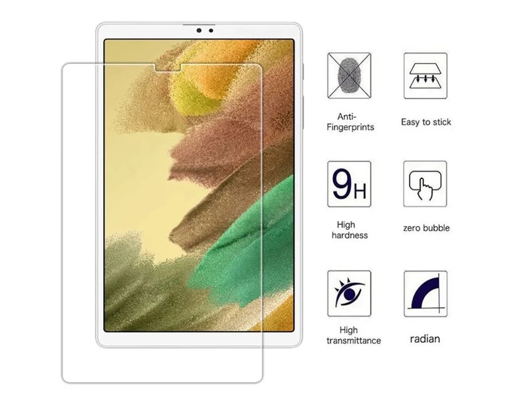 Description Picture 3 of item9H Tempered Glass Screen Protector For Samsung Galaxy Tab A7 Lite 8.7 Inch 2021 SM-T220 T225 Anti Scratch Tablet Protective Film