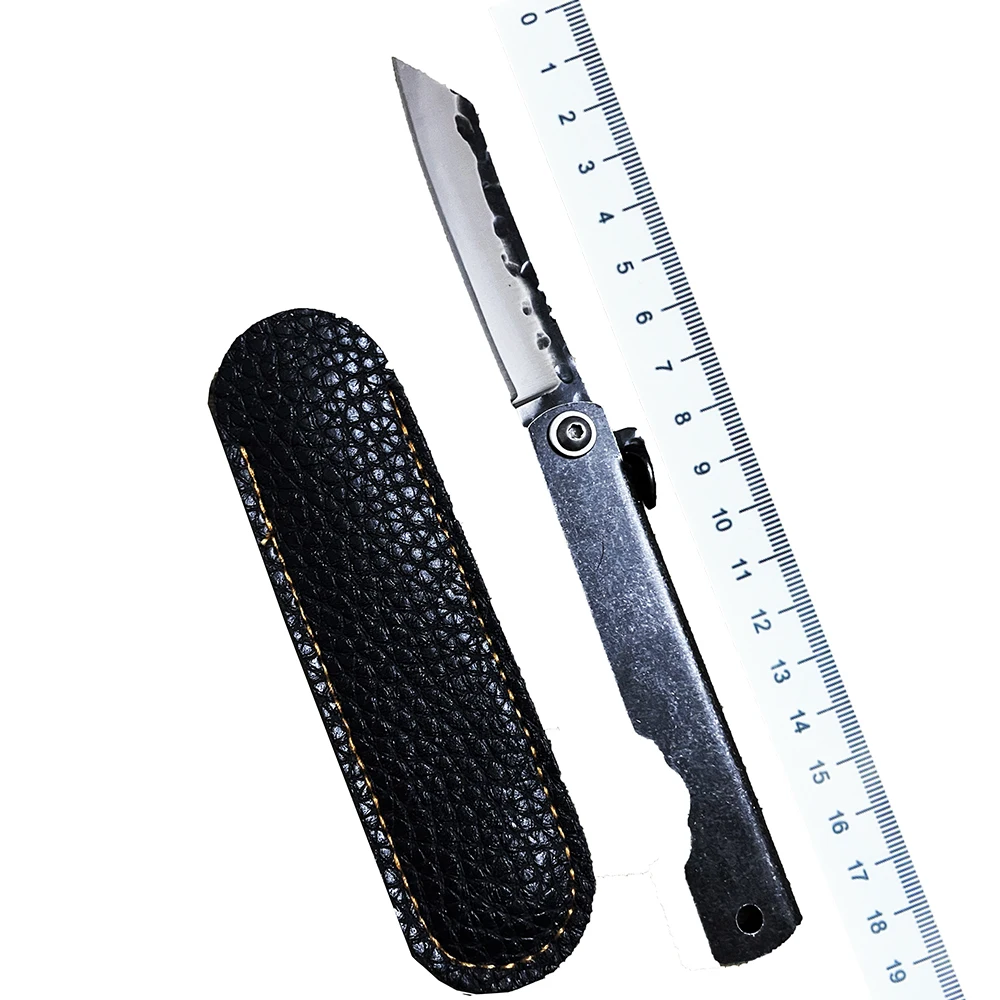 Description Picture 2 of itemPocket Knife Folding Higonokami Japanese Survival Fruit Knifes Camping Portable Self defense Hunting EDC Multi-tool Ball Bearing