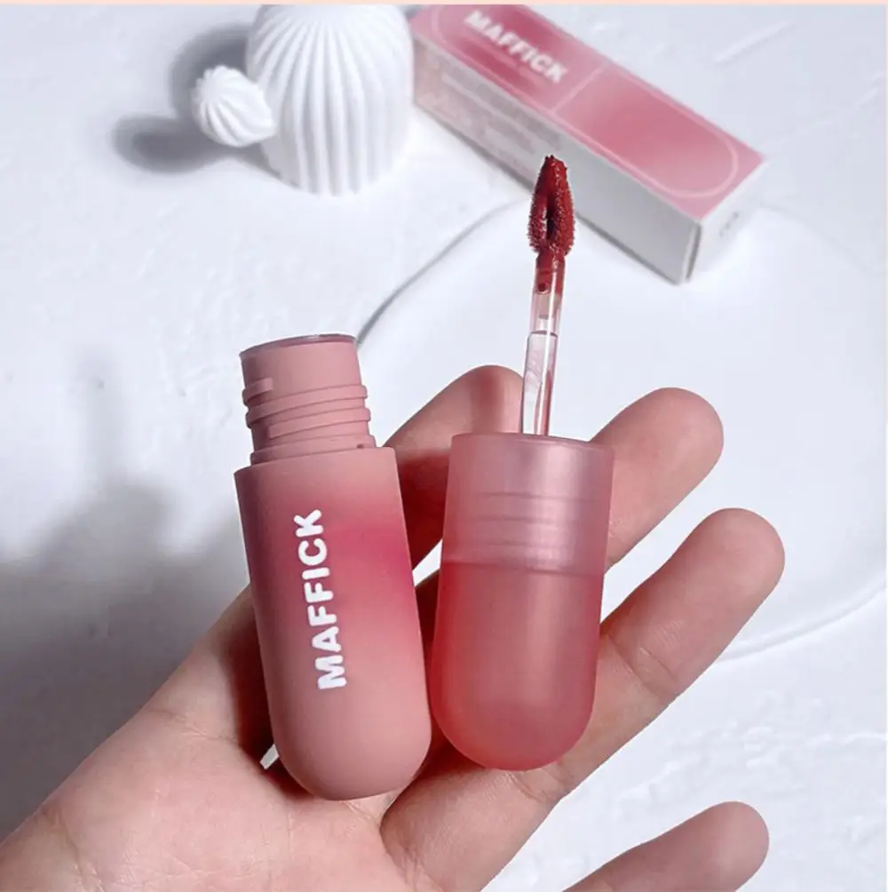 Description Picture 5 of item6 Colors Capsule Lip Mud Lip Glaze Moisturizing Lipstick Velvet Matt Mousse Lip Gloss Lasting Makeup Korean Cosmetics Beauty