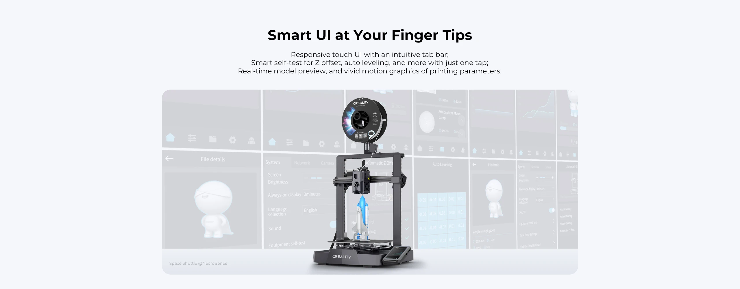 Description Picture 5 of itemCreality 3D Ender-3 v3 KE Printer Upgrade Sprinte Direct Drive Extruder Hands-free Auto Leveling 32 Bits Silent Motherboard