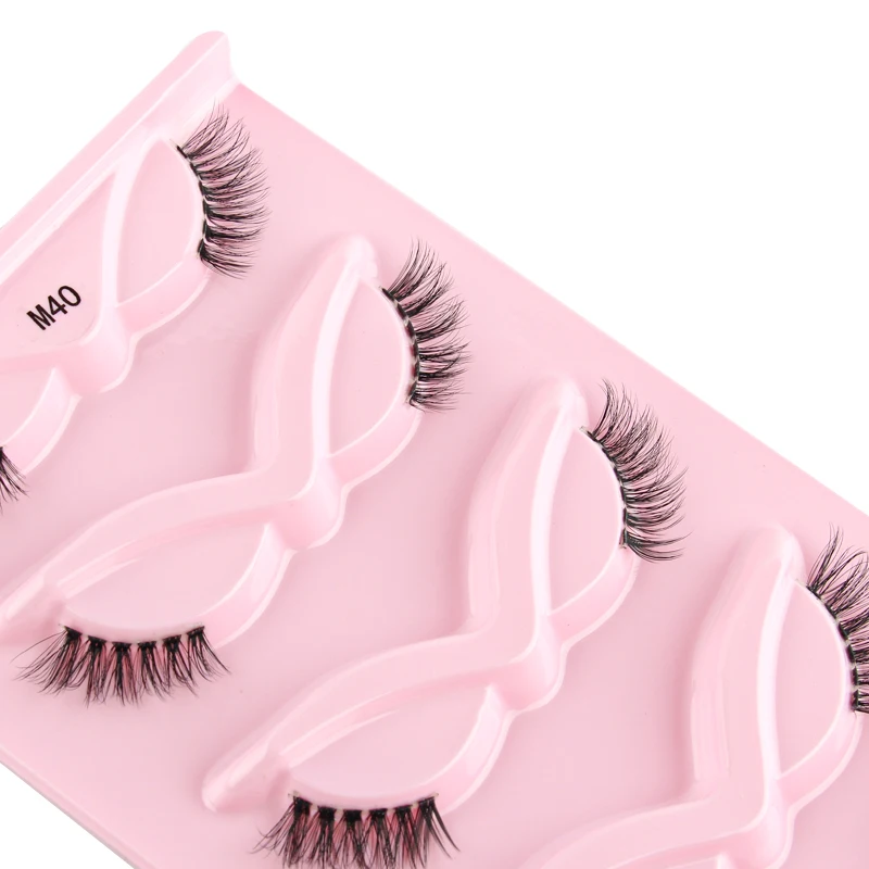 Description Picture 6 of itemCat Eye Lashes Fluffy Mink Lashes Reusable Thick Faux False Eyelashes Natural Eyelashes Extention Makeup Lashes Reusable Tools