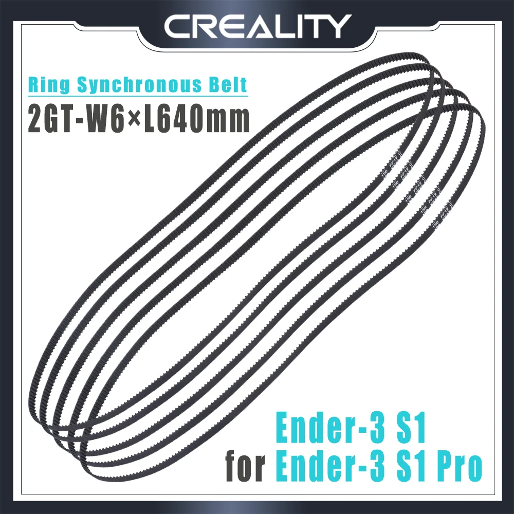 CREALITY 3D Printer Parts Original Supply Ender-3 S1 Ender-3 S1 Pro Ring Synchronous 2GT Width 6Belt Brand New 1pcs 5pcs 10pcs