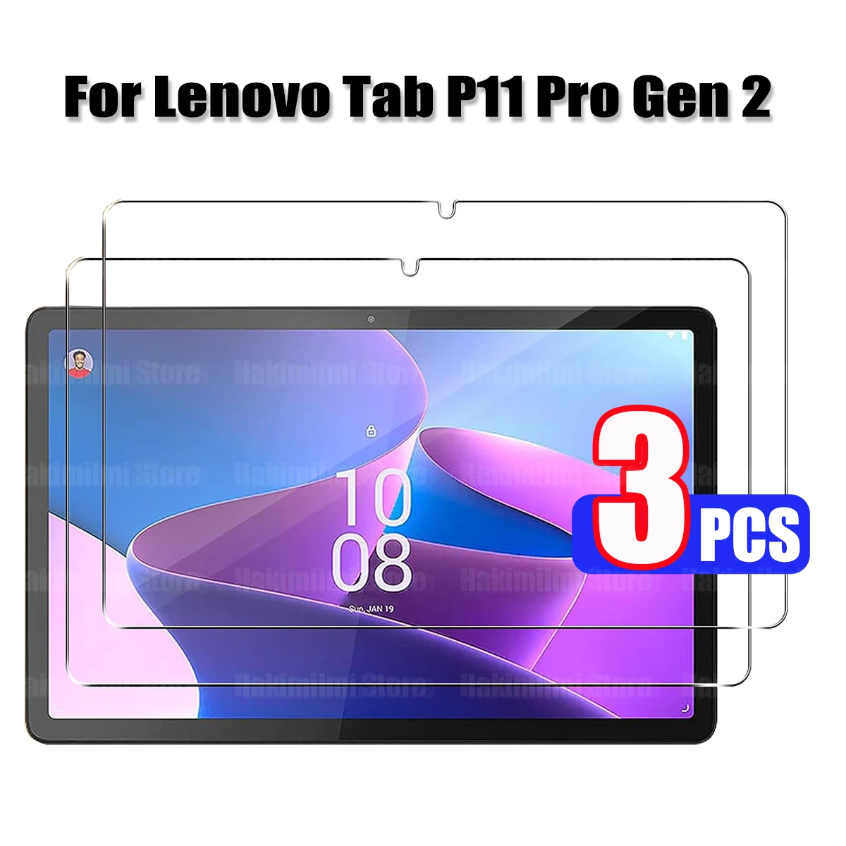Tempered Glass for Iconic Brand Tab P11 Pro (2nd Gen) 2022 TB-132FU/TB-138FC 11.2inch Screen Protector Glass Anti Rayures sans Bulles