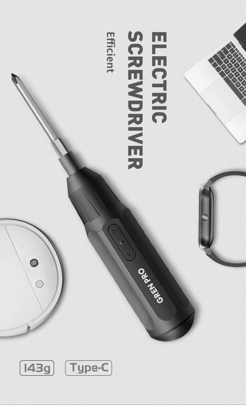 Iconic Brand Mijia Electric Screwdriver Manual and Automatic All-in-one Wireless Precision Hand Tool Electric Household Multifunction