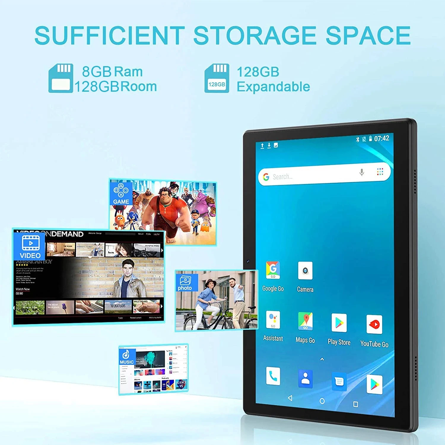 Description Picture 5 of item2023 Newest 2 IN 1 Maxpad P30 10 Inch 1920*1200 IPS Android 10.0 OS 8GB+128GB 13/5MP Camera Bluetooth 4G LTE Tablet PC планшет