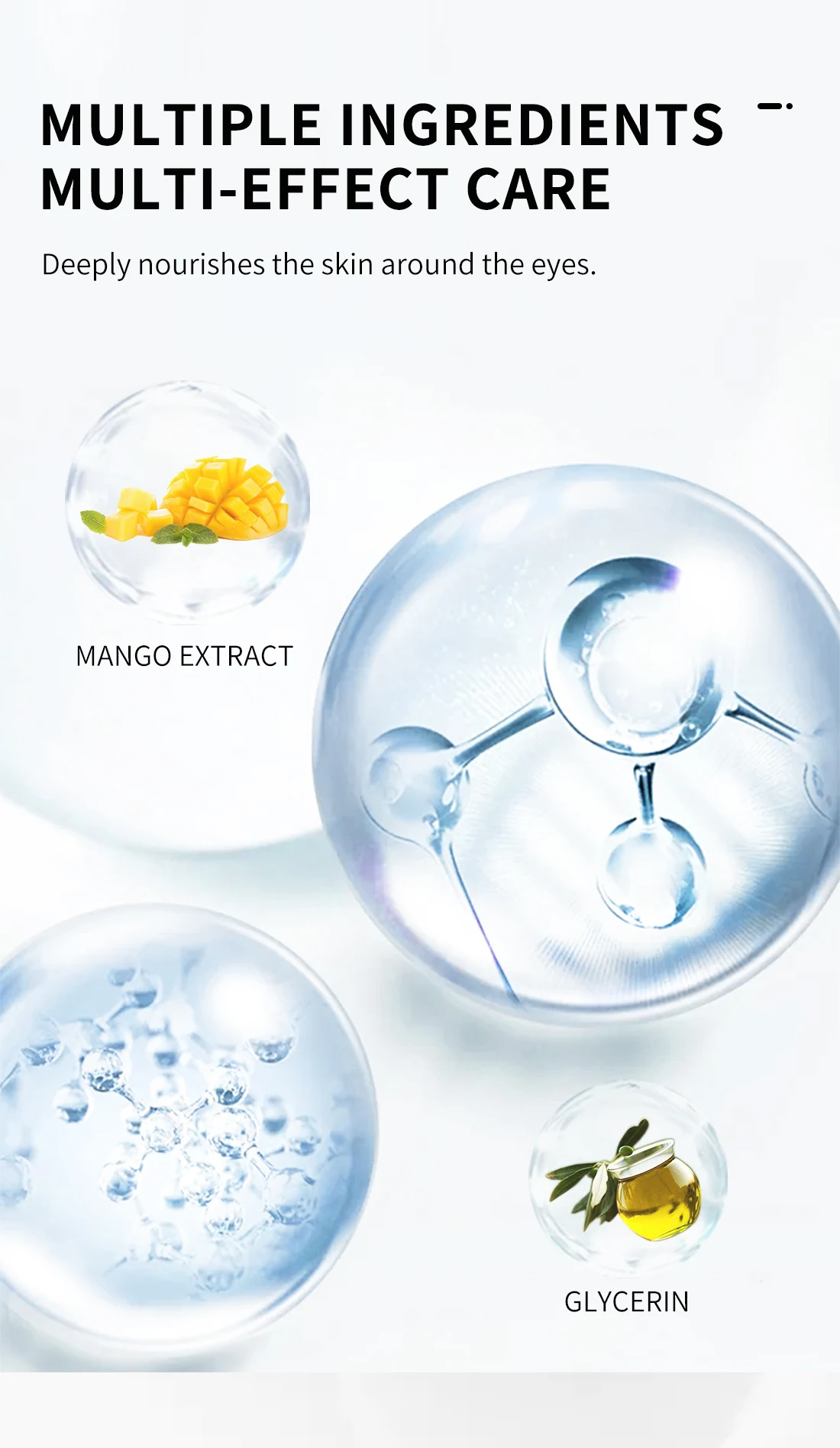 Description Picture 6 of itemEye Cream Mango Anti-Wrinkle Moisturizing Anti-Age Remove Dark Circles Eye Care Against Puffiness And Bags Hydrate Cream