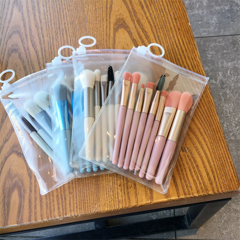 Description Picture 3 of item8 Pcs Mini Soft Makeup Brushes Set Eye Shadow Foundation Powder Eyelash Concealer Blush Make Up Brush Beauty Makeup Tool Hot New