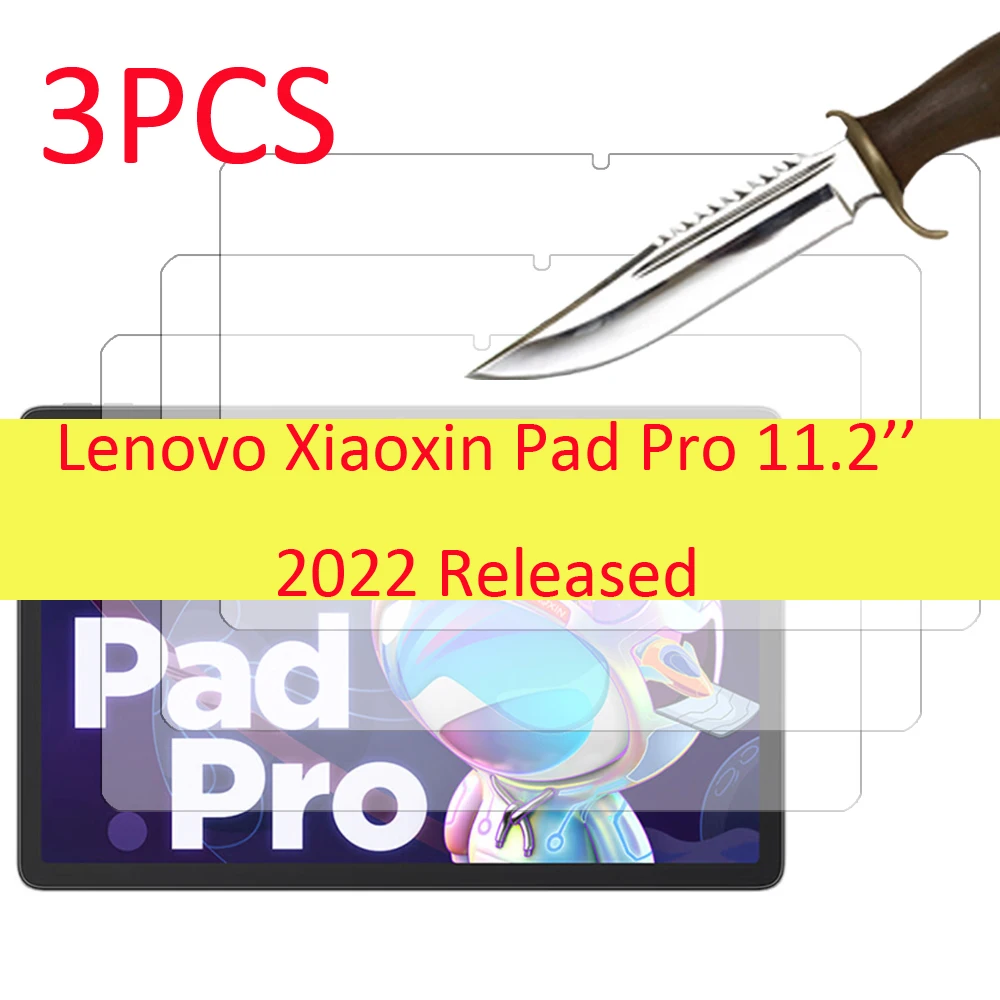3PCS for Iconic Brand Xiaoxin Pad pro 2022 11.2 Tempered Glass screen protector protective tablet film
