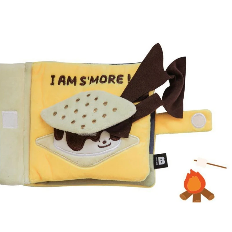 Description Picture 5 of itemLeaking Food Cute Sniffing Sound Books Reading Toys Dogs Tibetan Food Books Pet Plush Toys Dogs Supplies Birthday
