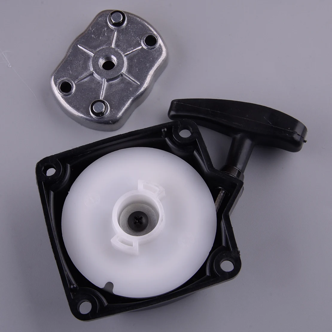 Recoil Pull Starter & Pawl Fit for 33cc 43cc 49cc 52cc Strimmer Brush Cutter Lawnmower