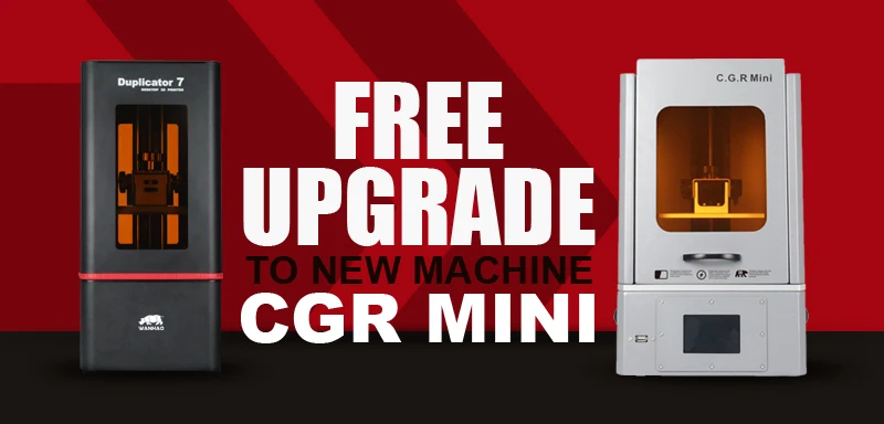 Description Picture 2 of item2019 hot sell WANHAO New Version UV resin DLP SLA 3D printer D7 V1.5 with 250ml resin for free high quality and affordable price