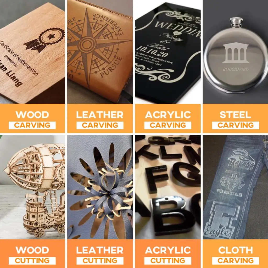 SCULPFUN S9 90W effect Laser Engraving Machine Ultra-thin Laser Beam Shaping Technology Wood Acrylic Laser Engraver 410x420mm