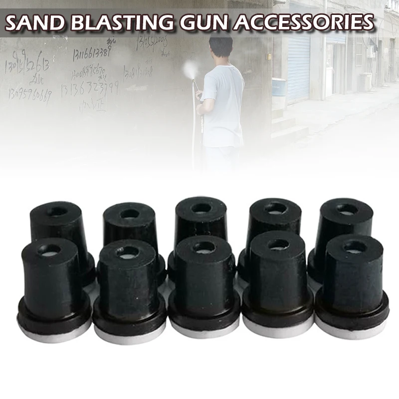 Description Picture 2 of item10PCS Blasting Nozzles Replacement Sandblaster Nozzle Ceramic Tips Parts 3mm Black Pneumatic Blasting Tools For Sandblasters