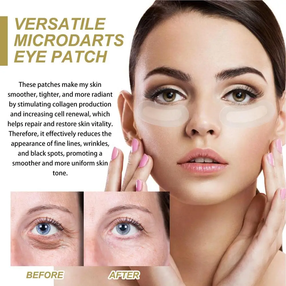 Description Picture 5 of itemEye Gel Pads Microneedle Under Eye Patches For Dark Circles And Puffiness Hydrating And Moisturizing Gel Pads To Refresh Skin