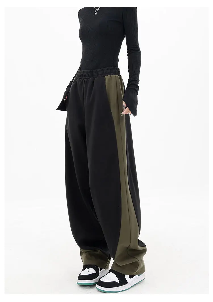 Sweatpants Women Y2k Streetwear Korean Fashion Wide Leg Harem Pants High Waist Loose Joggers 2023 Spring Casual Vintage Trousers