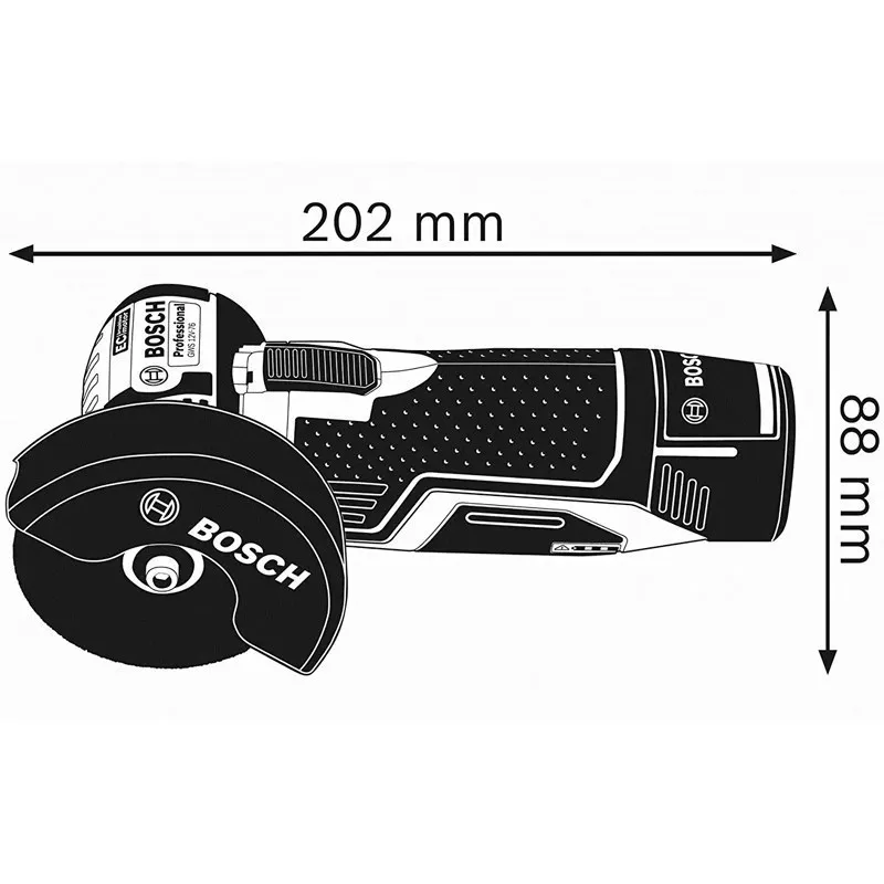 Description Picture 6 of itemBosch Professional GWS 12V-76 Cordless Angle Grinder (Without Battery And Charger) Grinding Tools