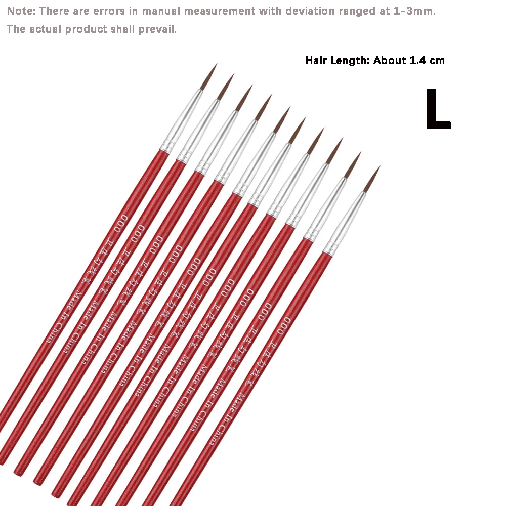 Red L 10pcs
