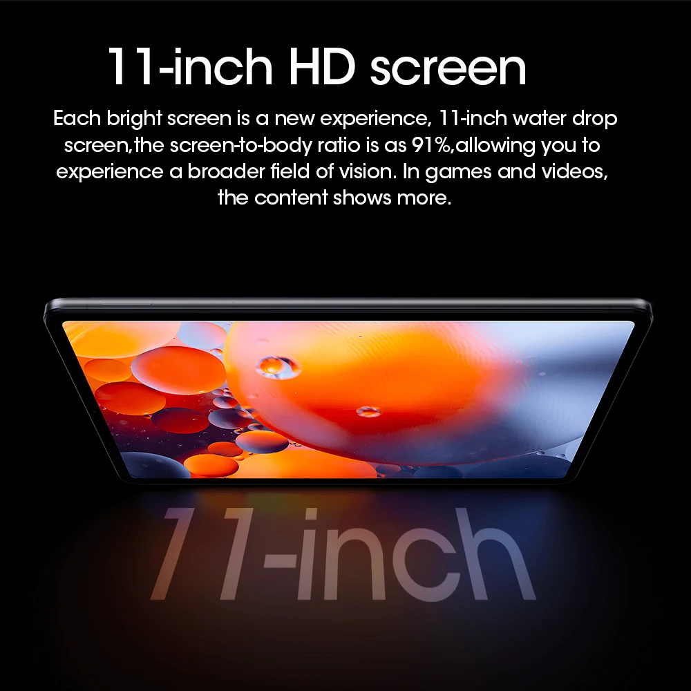 Description Picture 3 of itemOriginal World Premiere Pad 5 Pro Tablet 11inch Snapdragon 870 12GB+512GB Tablete PC 120Hz 2.5K LCD Display 5G Tablet Android