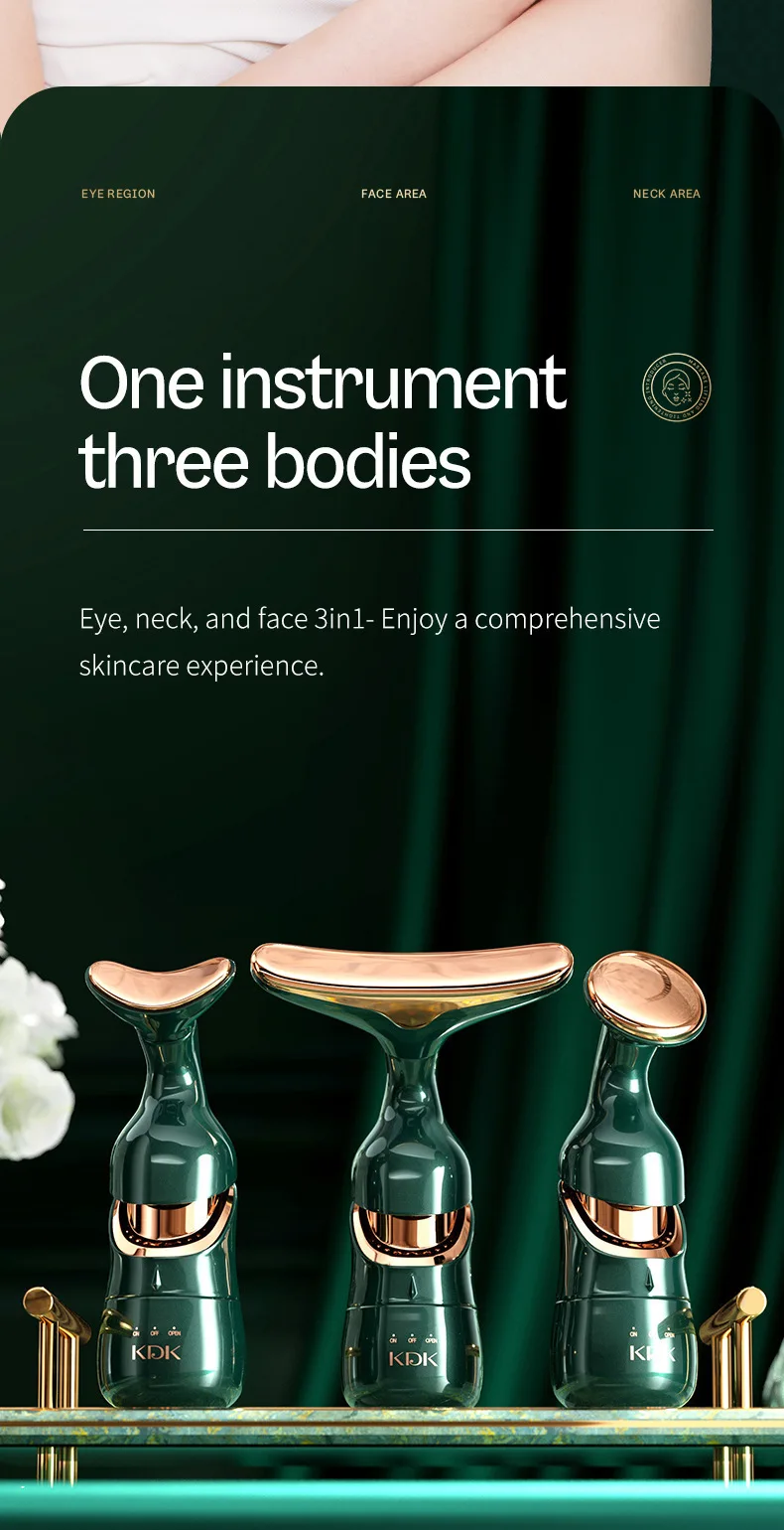 Description Picture 6 of itemHF Facial Machine All-round Face Massager Neck Facial Eye Lifting Massage Microcurrent Skin Rejuvenation Anti Wrinkle Skin Care