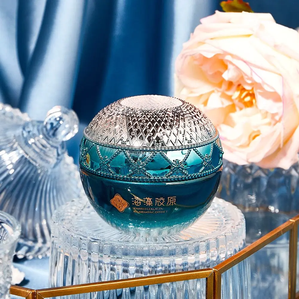 Description Picture 3 of itemNatural Seaweed Collagen Face Cream Moisturizing Anti-Aging Firming Skin Oil Control Lifting Day Cream For Face Skin Care