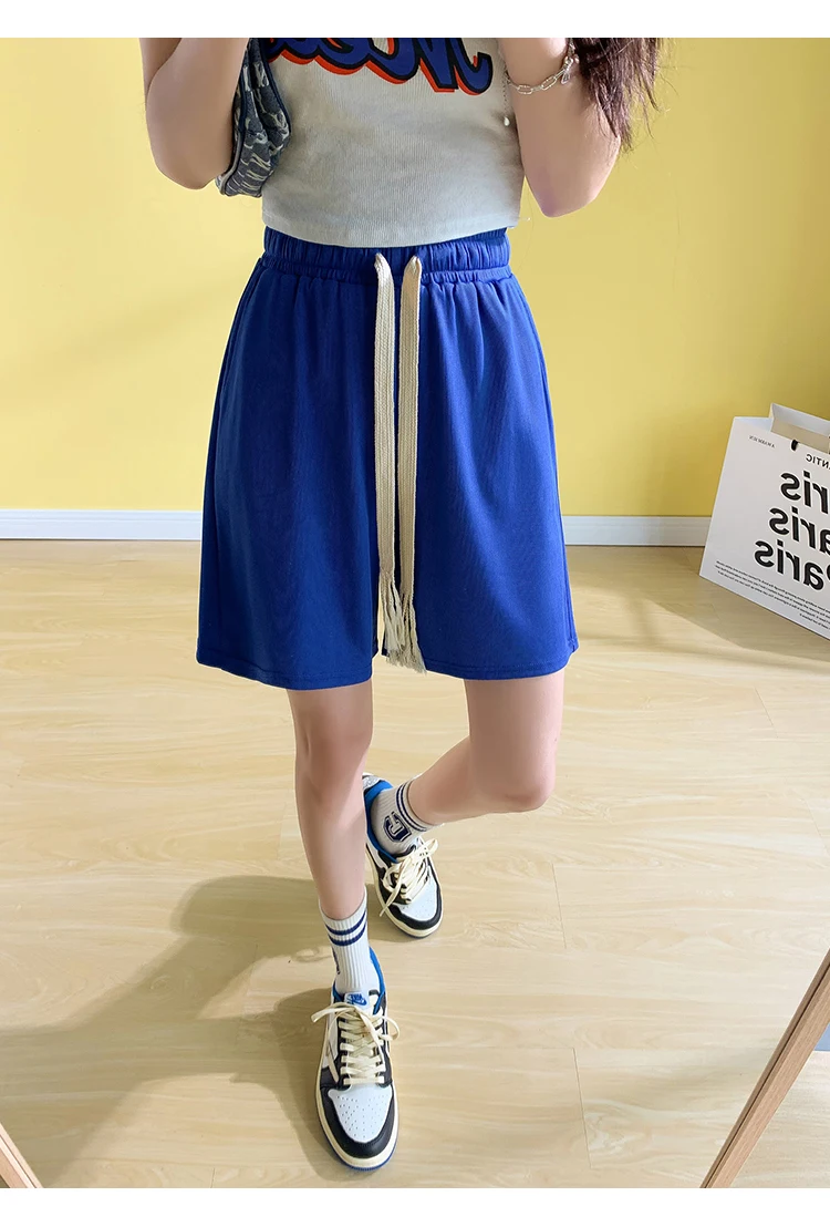 Description Picture 5 of itemKorean Fashion High Waist Shorts Women Summer 2023 Casual Slim Fit Short Pants Joggers Female Y2k Black Sport Streetwear New