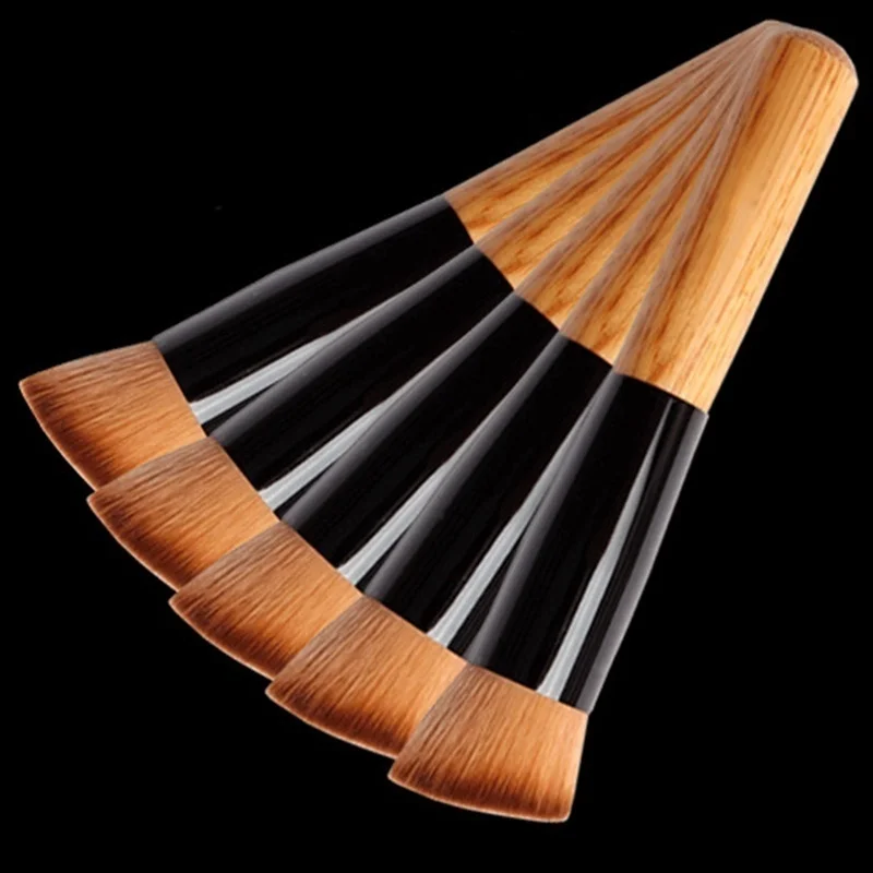 Description Picture 6 of itemProfessional Cosmetic Makeup Tool Kabuki Powder Blush Foundation Flat Top Brush Facial Foundation Brush Makeup Tools Wholesale