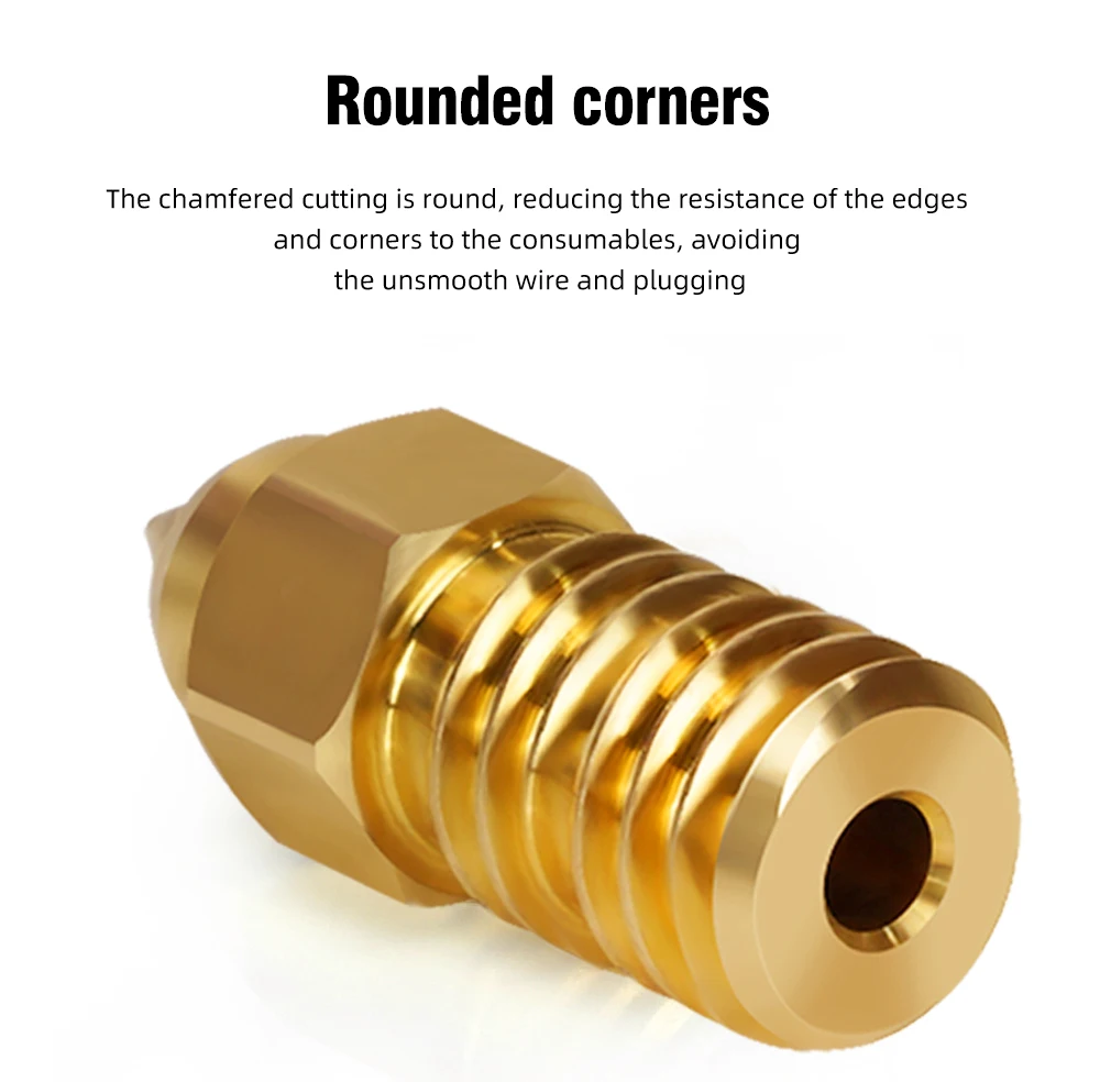 Description Picture 6 of itemFor Ender 3 V3 SE NOZZLE Brass Hardened Nozzles For Spider Hotend Ender7 Ender 5 S1 Serise Extruder Nozzle