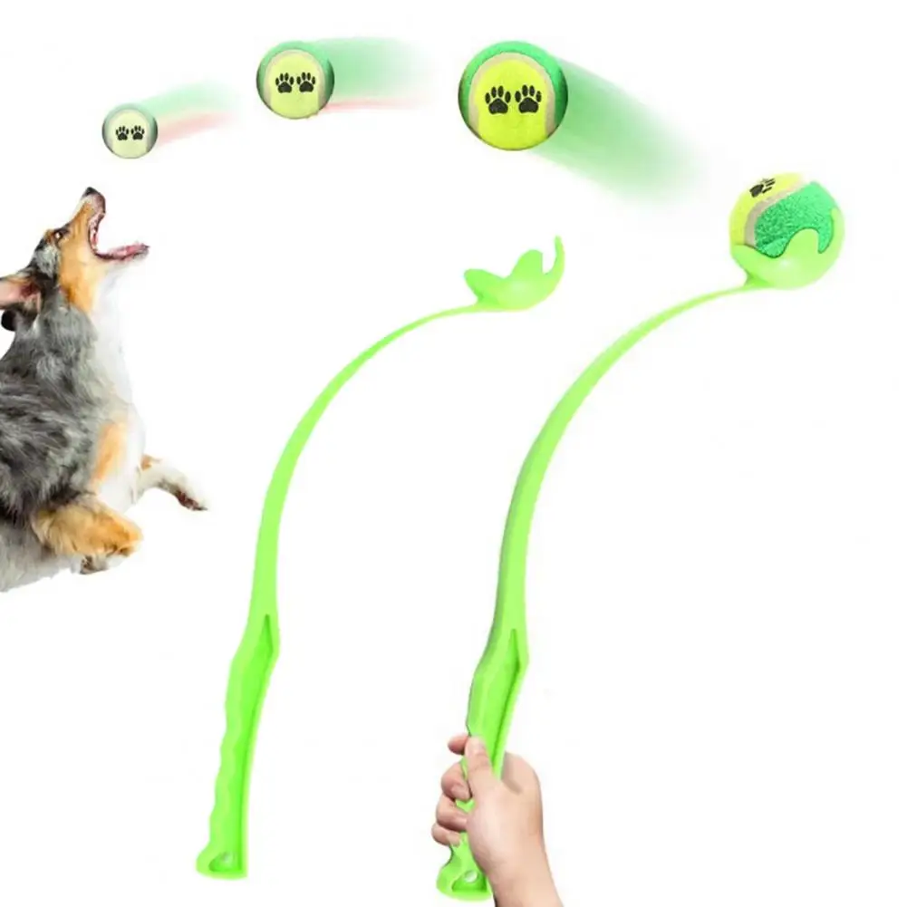 Description Picture 5 of itemDog Exercise Equipment Tennis Ball Thrower for Dogs Pet Ball Launchers Hands-free Fun Toy for Dogs Increase Speed Distance