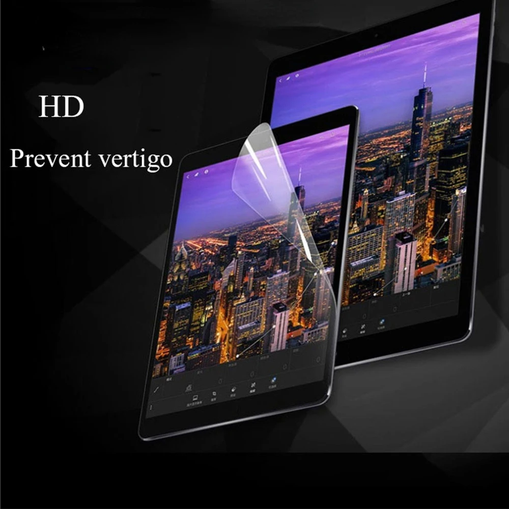 3 Packs PET Soft Film Screen Protector For Iconic Brand Tab M8 (4th Gen) 8.0 inch Screen Protective Film Clear TB-300FU TB-300XU